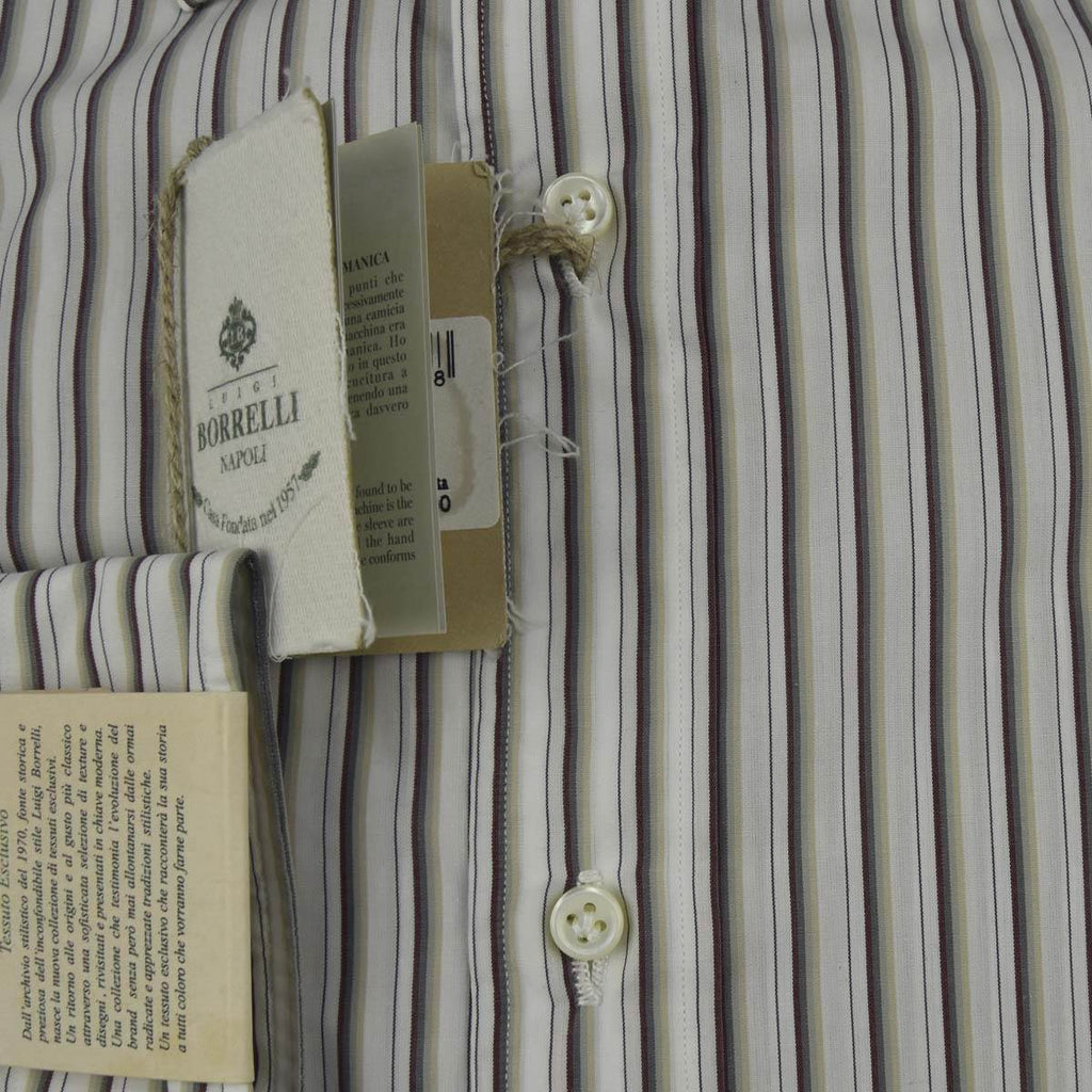 Luigi Borrelli LUIGI BORRELLI Multicolor Cotton Shirt Multicolor 001