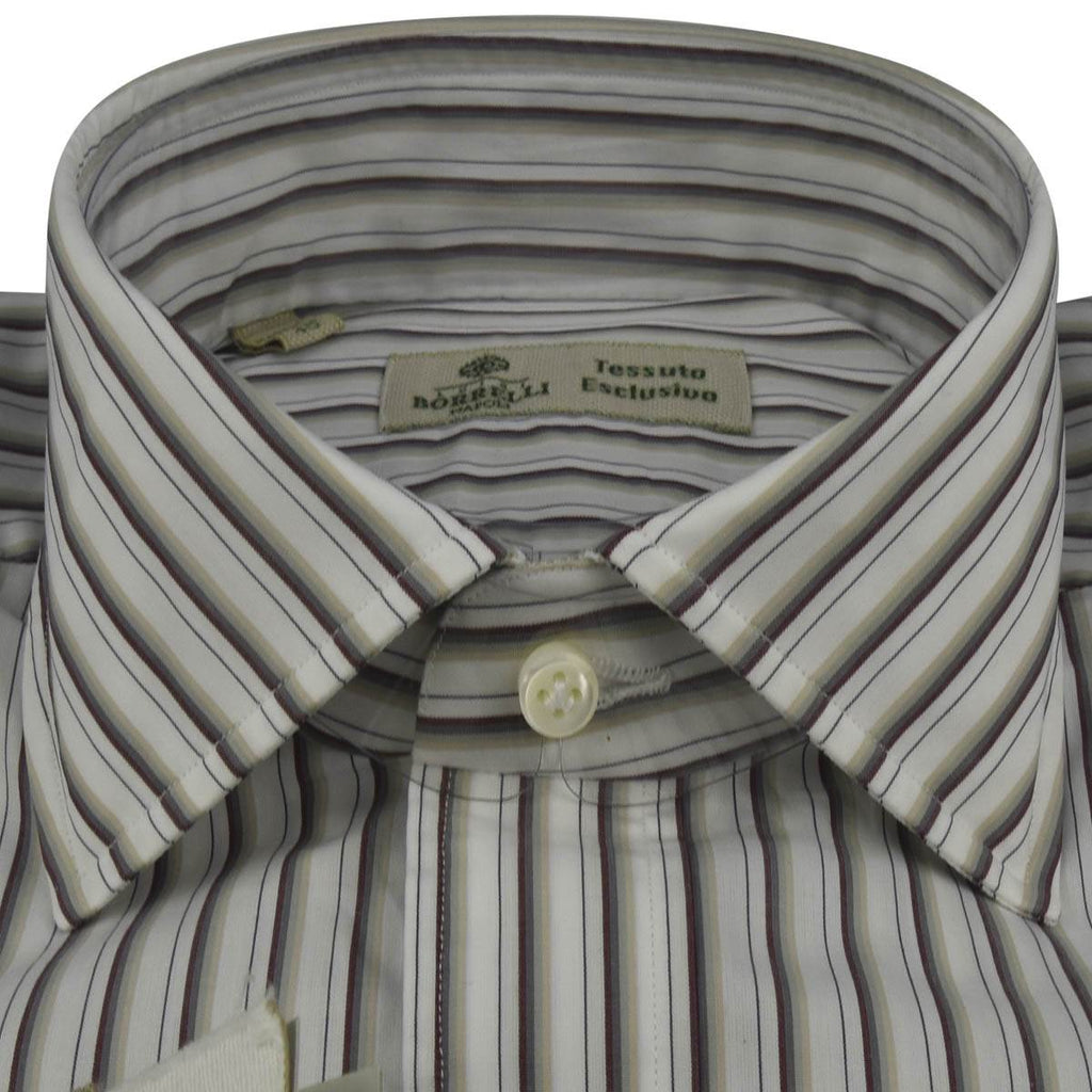 LUIGI BORRELLI Multicolor Cotton Shirt