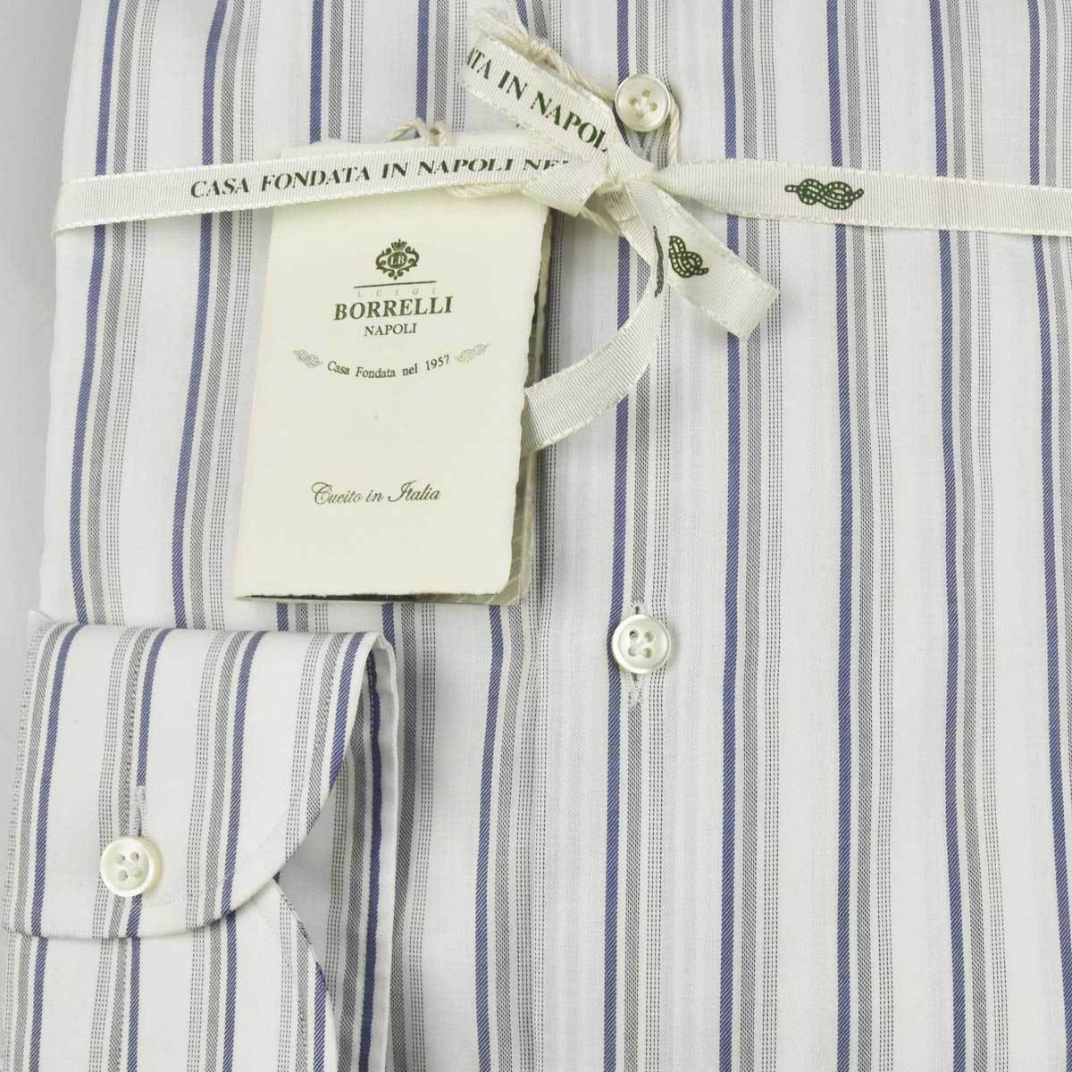 LUIGI BORRELLI Multicolor Cotton Shirt