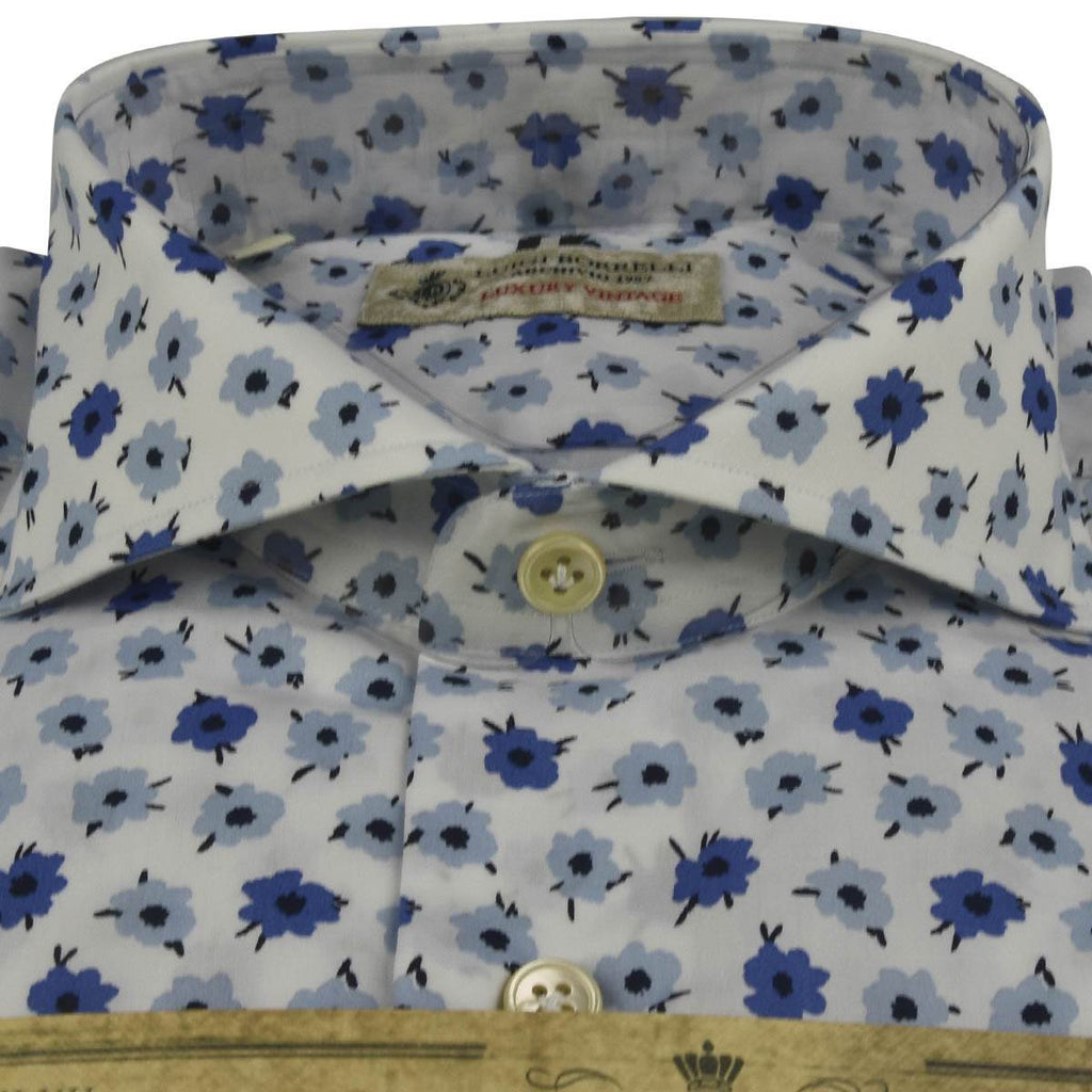 LUIGI BORRELLI Multicolor Cotton Shirt
