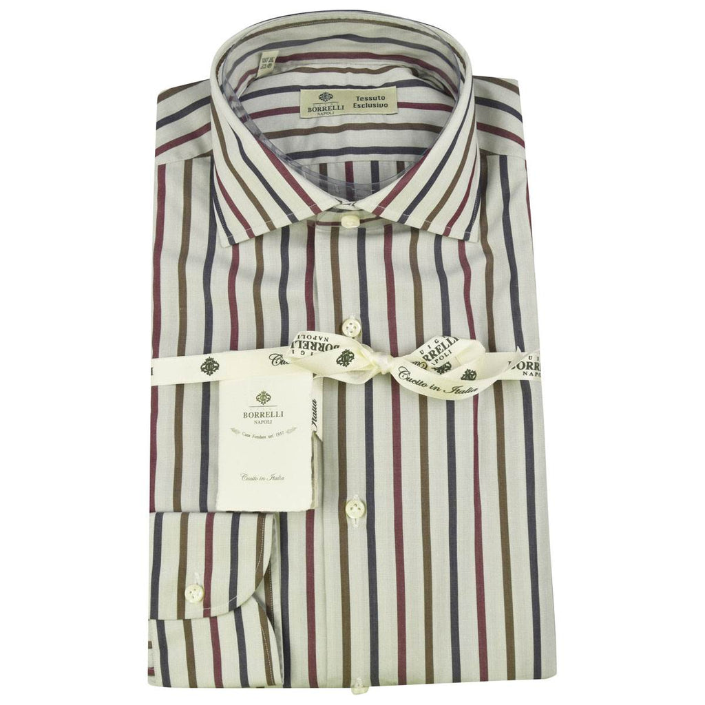 LUIGI BORRELLI Multicolor Cotton Shirt