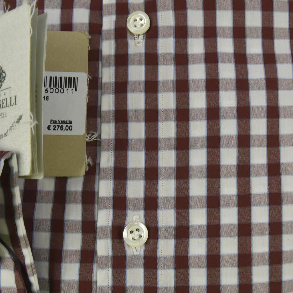 LUIGI BORRELLI Multicolor Cotton Shirt