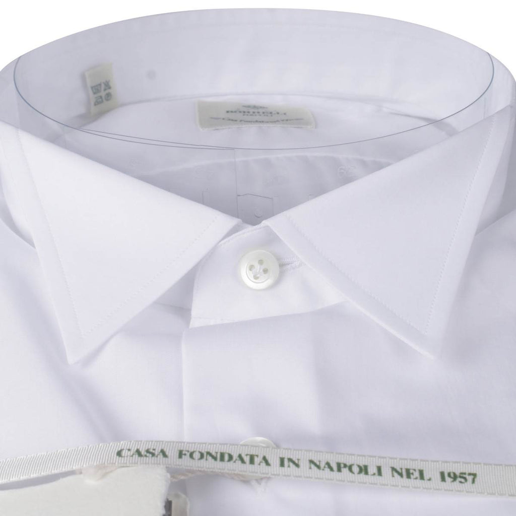 LUIGI BORRELLI White Cotton Shirt