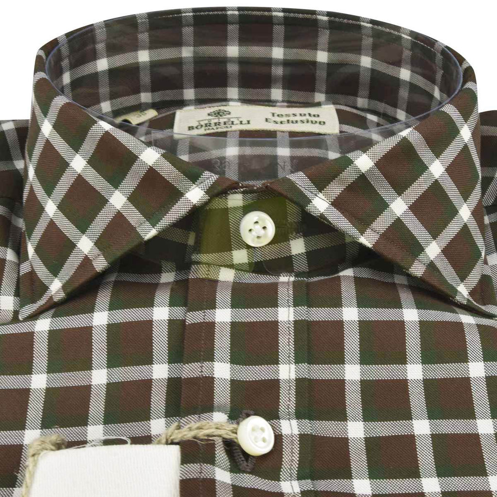 LUIGI BORRELLI Multicolor Cotton Shirt
