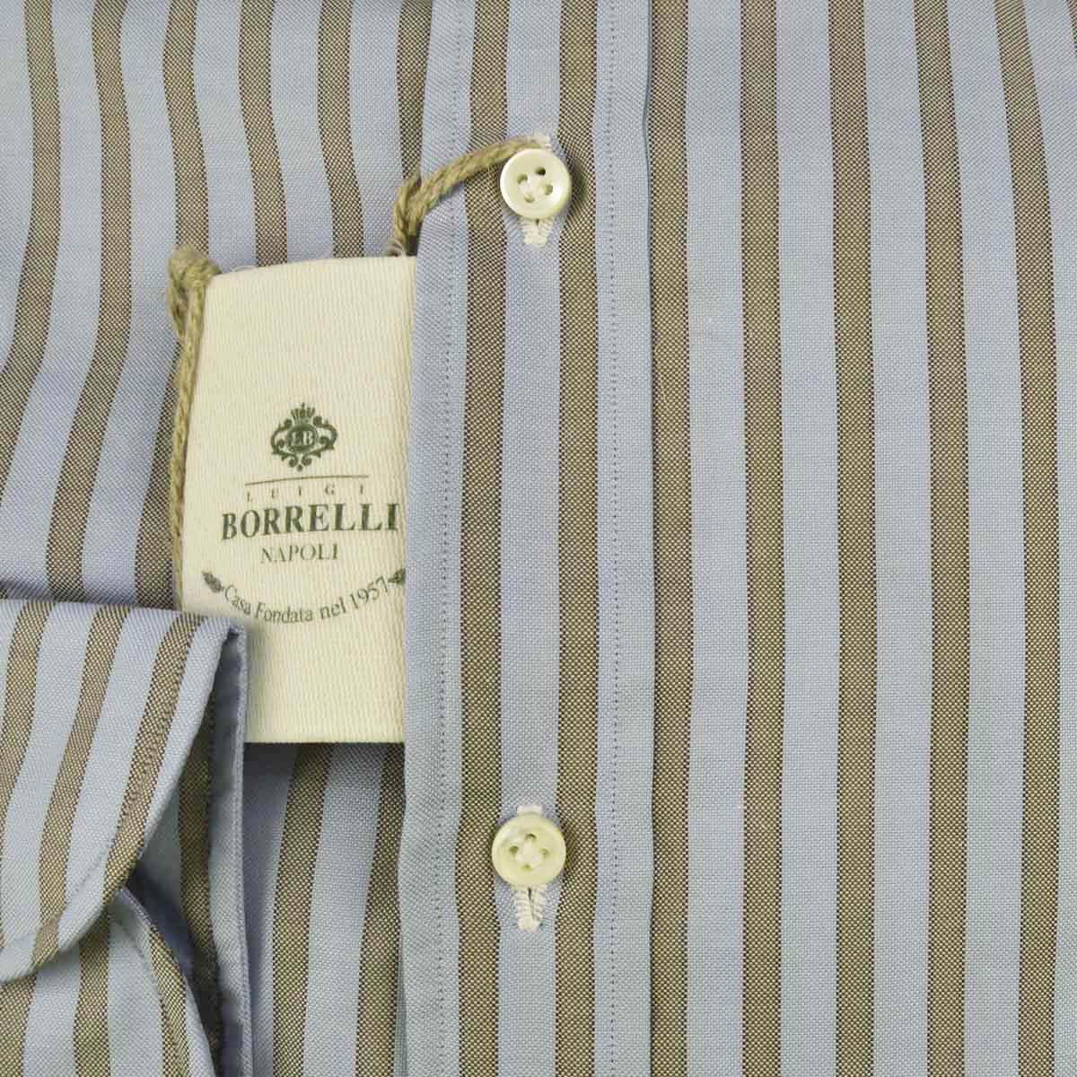 LUIGI BORRELLI Multicolor Cotton Shirt