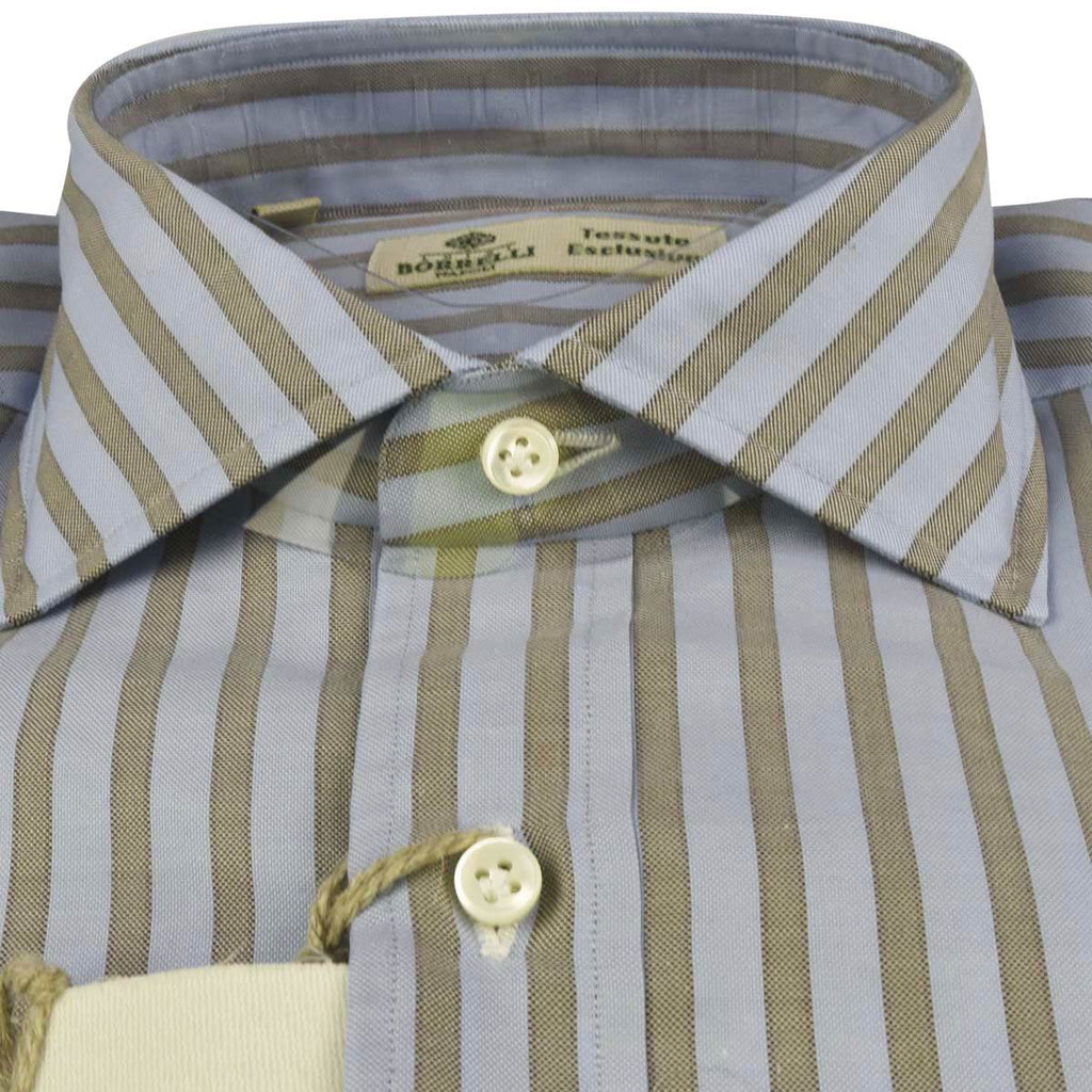 LUIGI BORRELLI Multicolor Cotton Shirt