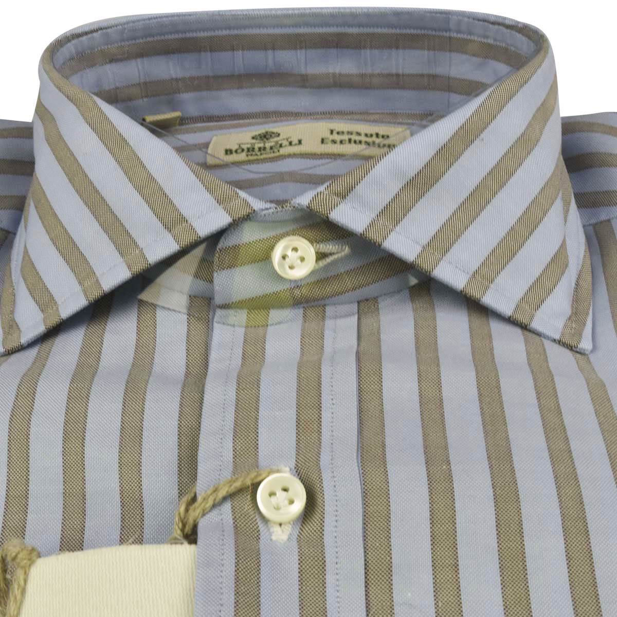 LUIGI BORRELLI Multicolor Cotton Shirt