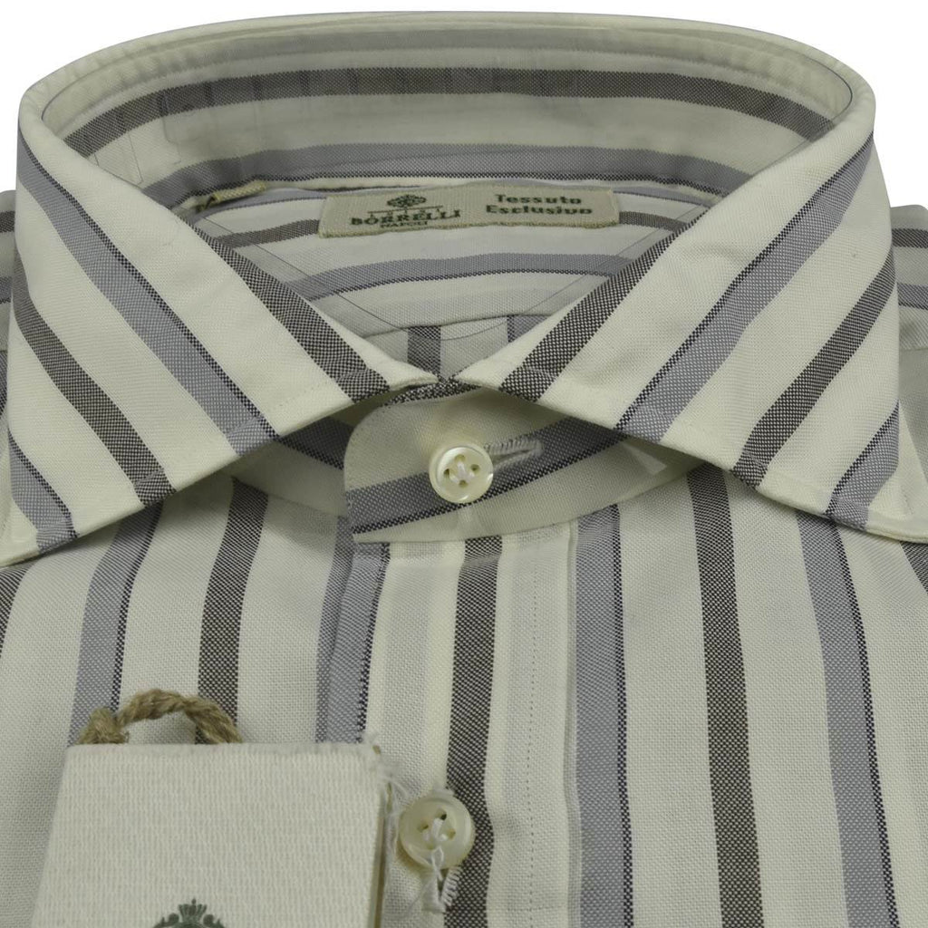 LUIGI BORRELLI Multicolor Cotton Shirt