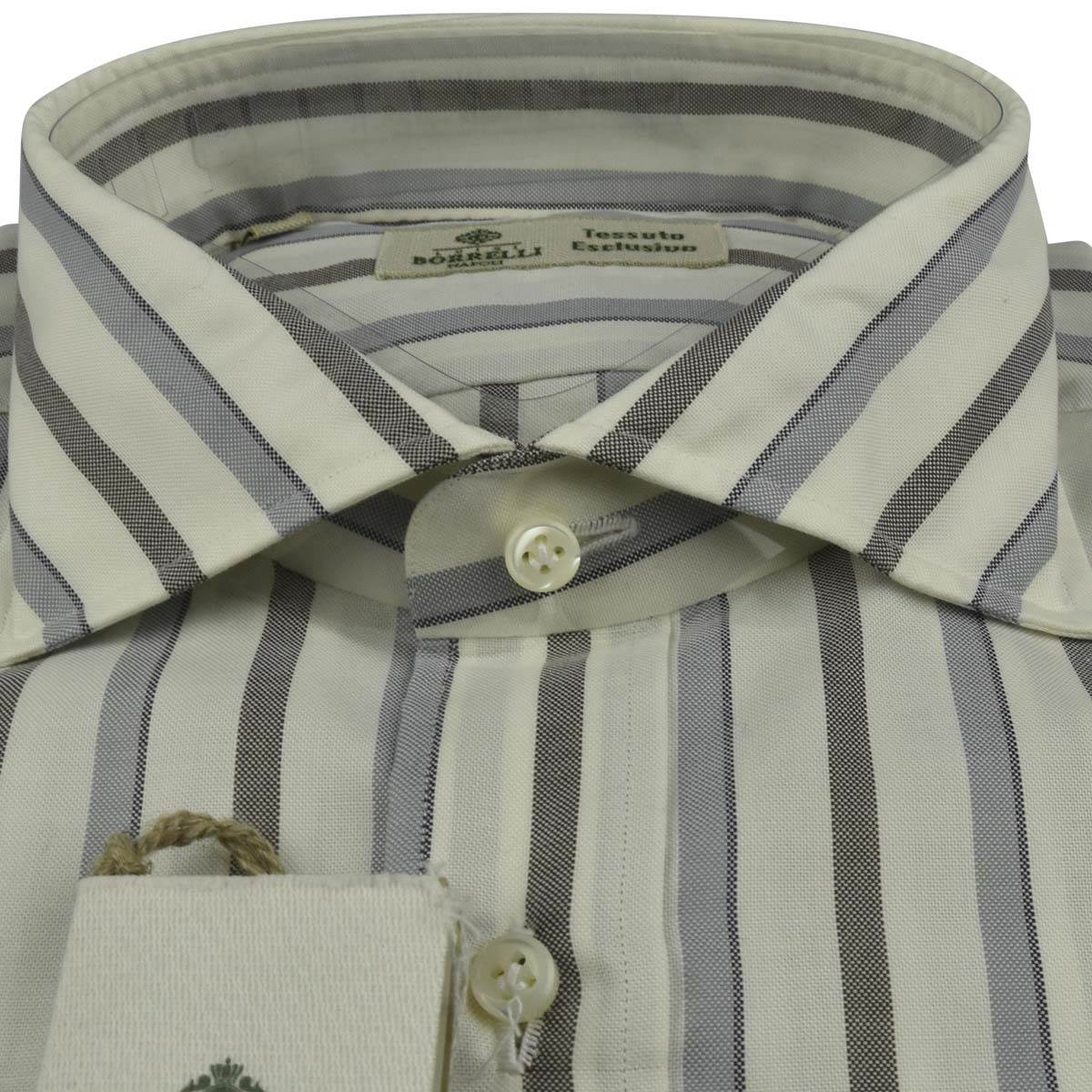 LUIGI BORRELLI Multicolor Cotton Shirt
