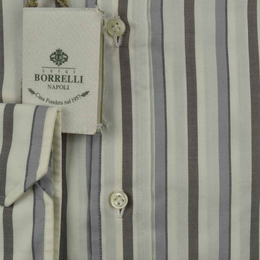 LUIGI BORRELLI Multicolor Cotton Shirt