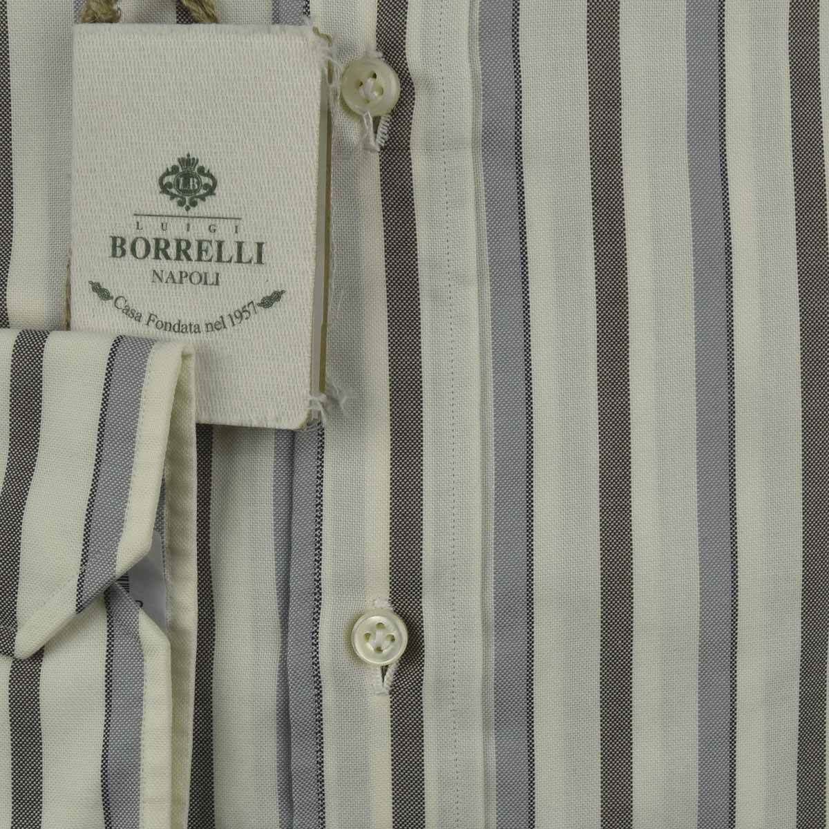 LUIGI BORRELLI Multicolor Cotton Shirt