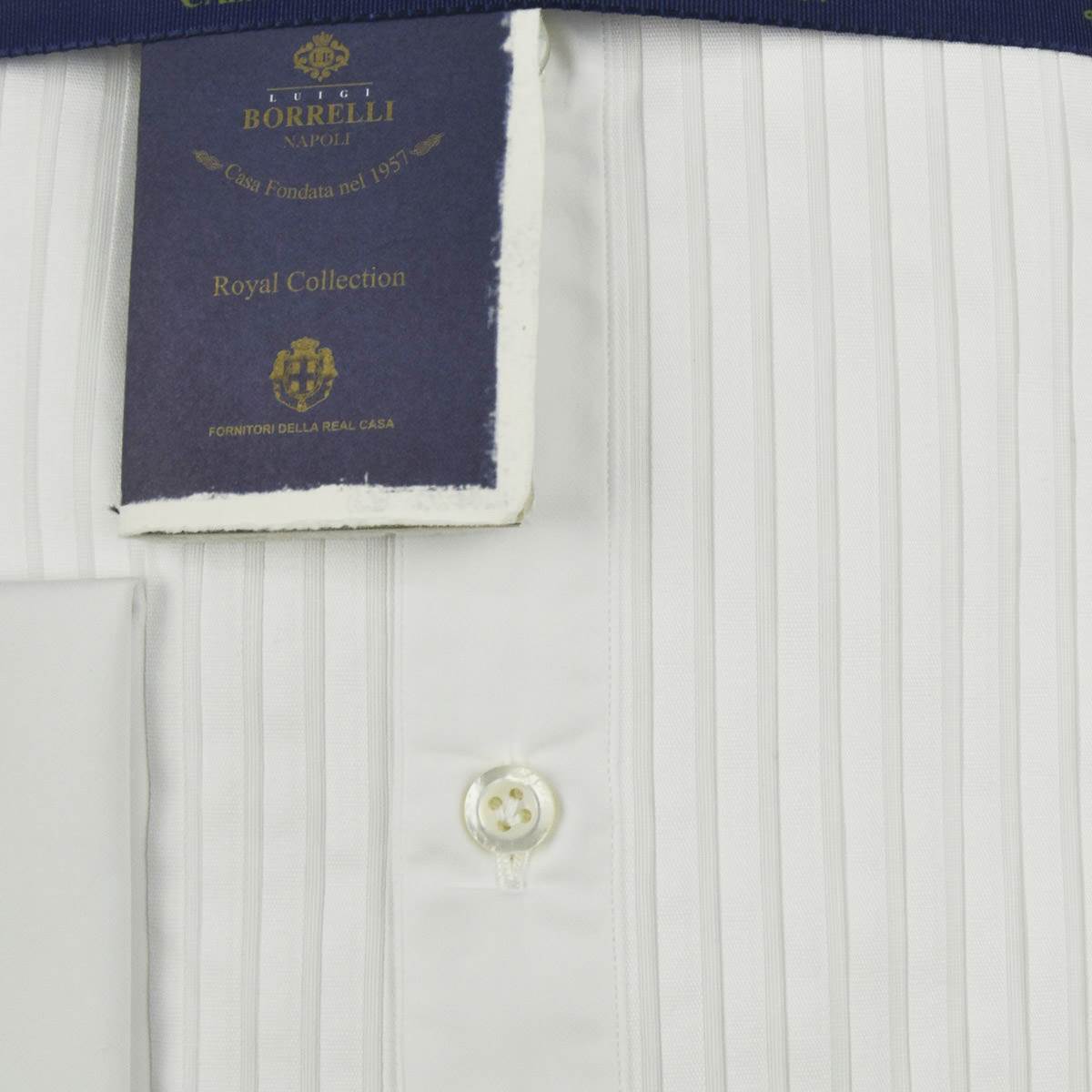 Luigi Borrelli LUIGI BORRELLI White Cotton Shirt White 001