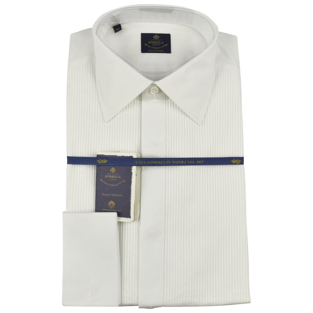 Luigi Borrelli LUIGI BORRELLI White Cotton Shirt White 000