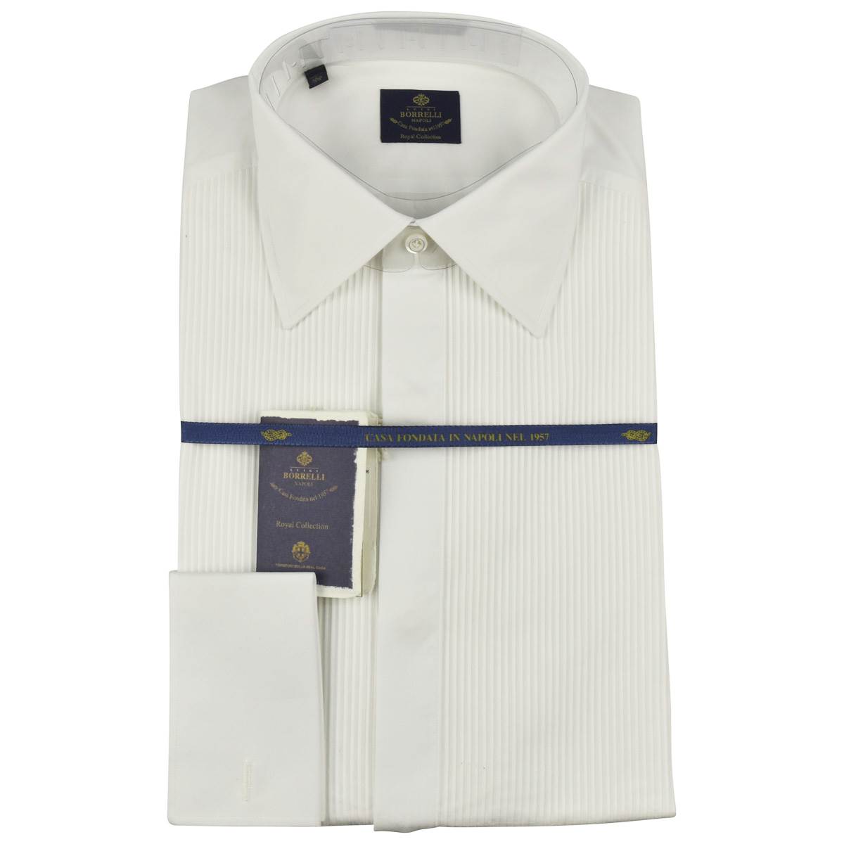 Luigi Borrelli LUIGI BORRELLI White Cotton Shirt White 000