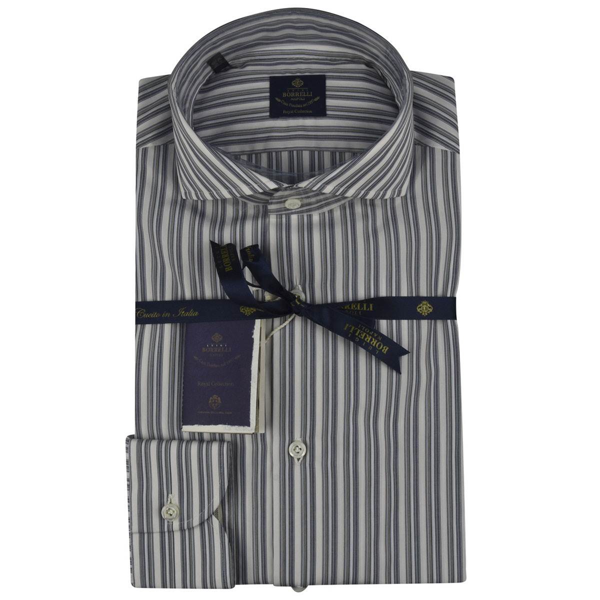 LUIGI BORRELLI Multicolor Cotton Shirt
