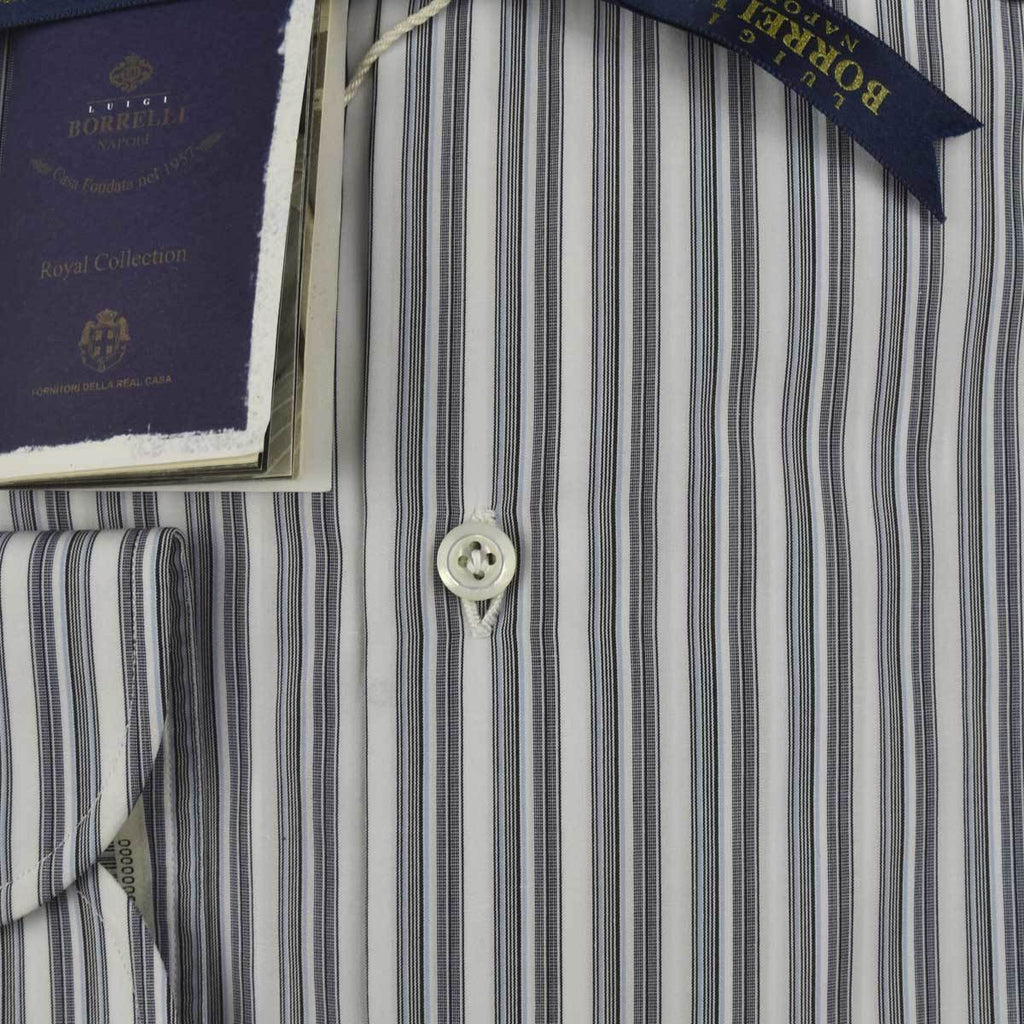LUIGI BORRELLI Multicolor Cotton Shirt