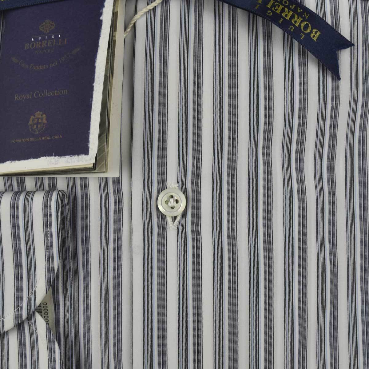 LUIGI BORRELLI Multicolor Cotton Shirt