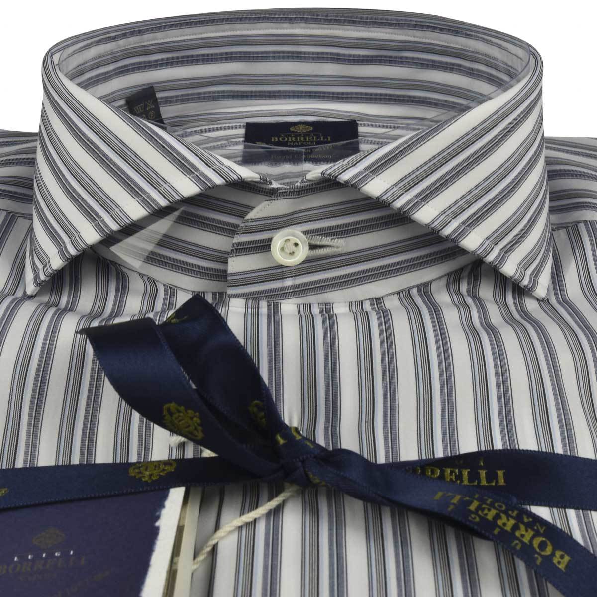 LUIGI BORRELLI Multicolor Cotton Shirt