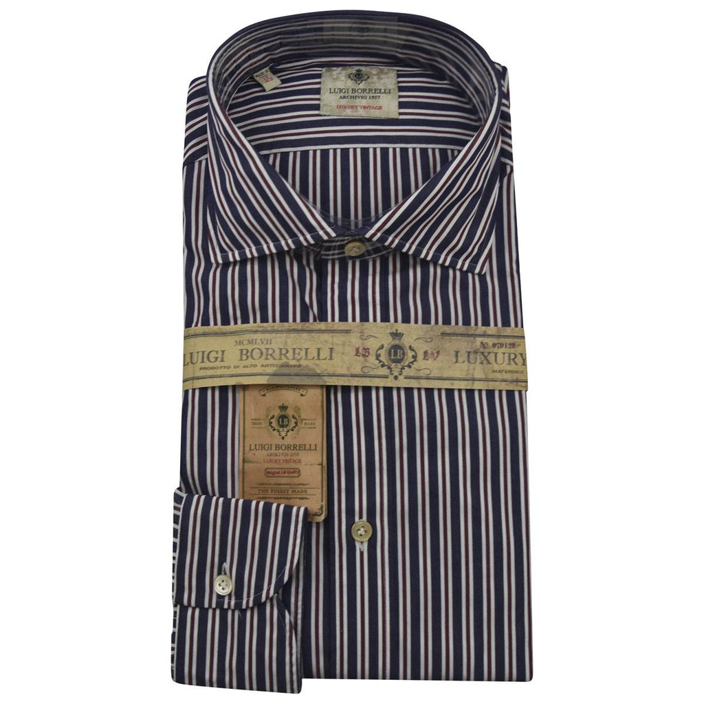 LUIGI BORRELLI Multicolor Cotton Shirt