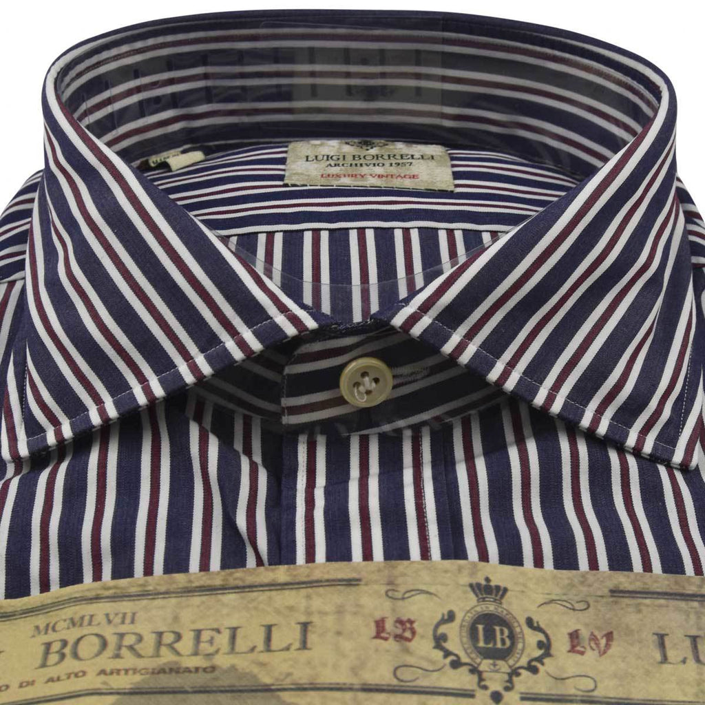 LUIGI BORRELLI Multicolor Cotton Shirt