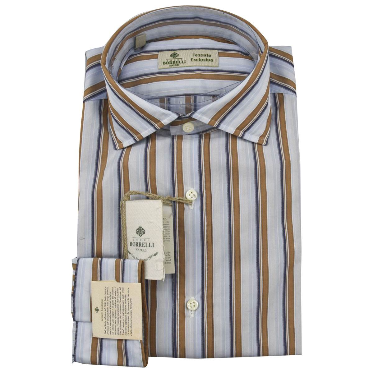 Luigi Borrelli LUIGI BORRELLI Multicolor Cotton Shirt Multicolor 000