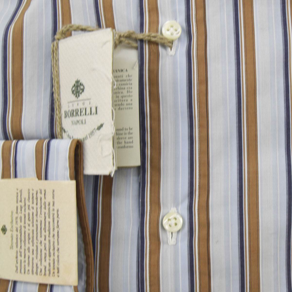 Luigi Borrelli LUIGI BORRELLI Multicolor Cotton Shirt Multicolor 001