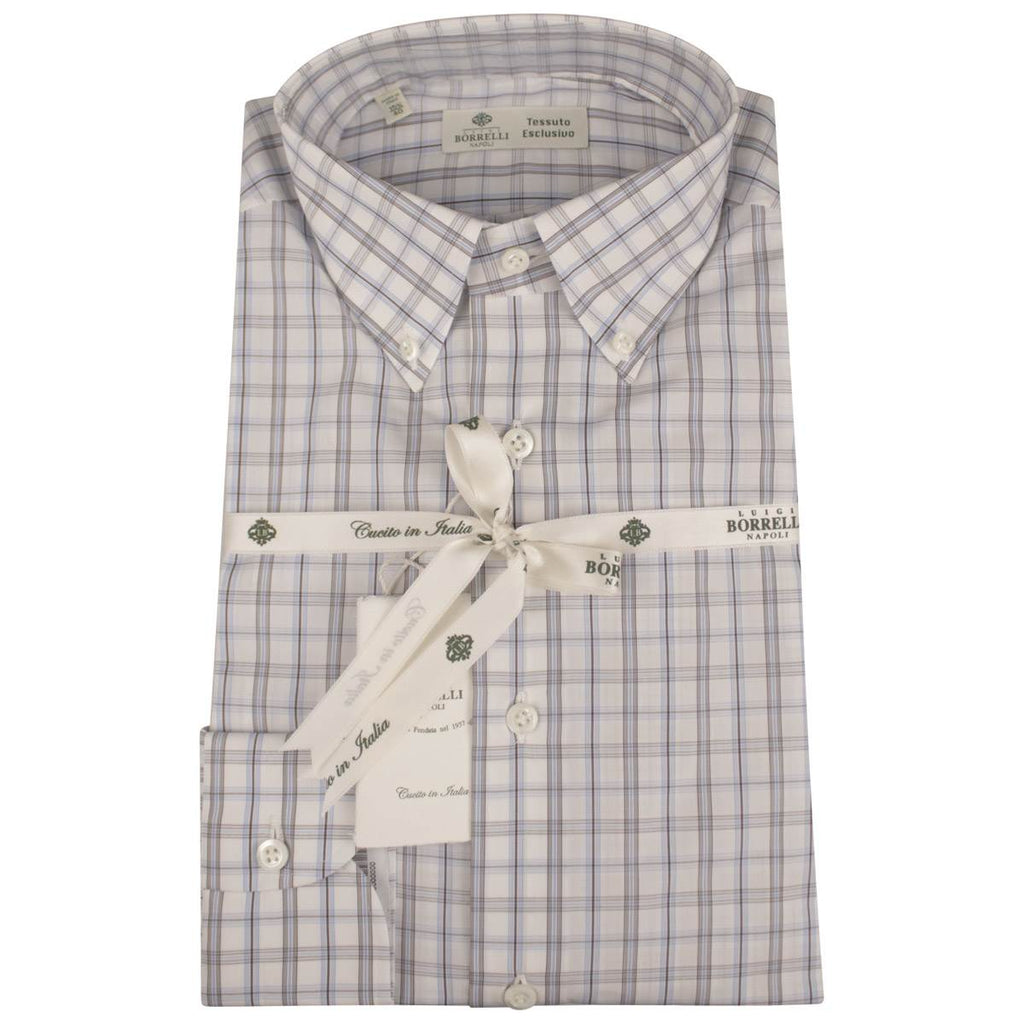LUIGI BORRELLI Multicolor Cotton Shirt