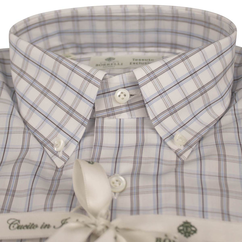 LUIGI BORRELLI Multicolor Cotton Shirt
