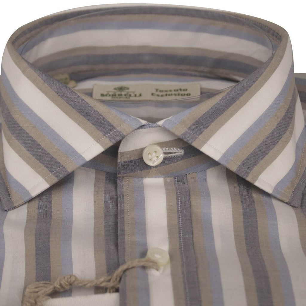 LUIGI BORRELLI Multicolor Cotton Shirt