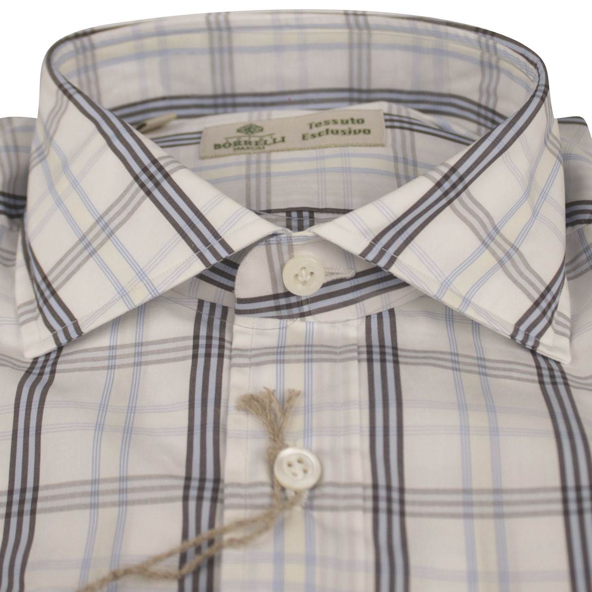 LUIGI BORRELLI Multicolor Cotton Shirt