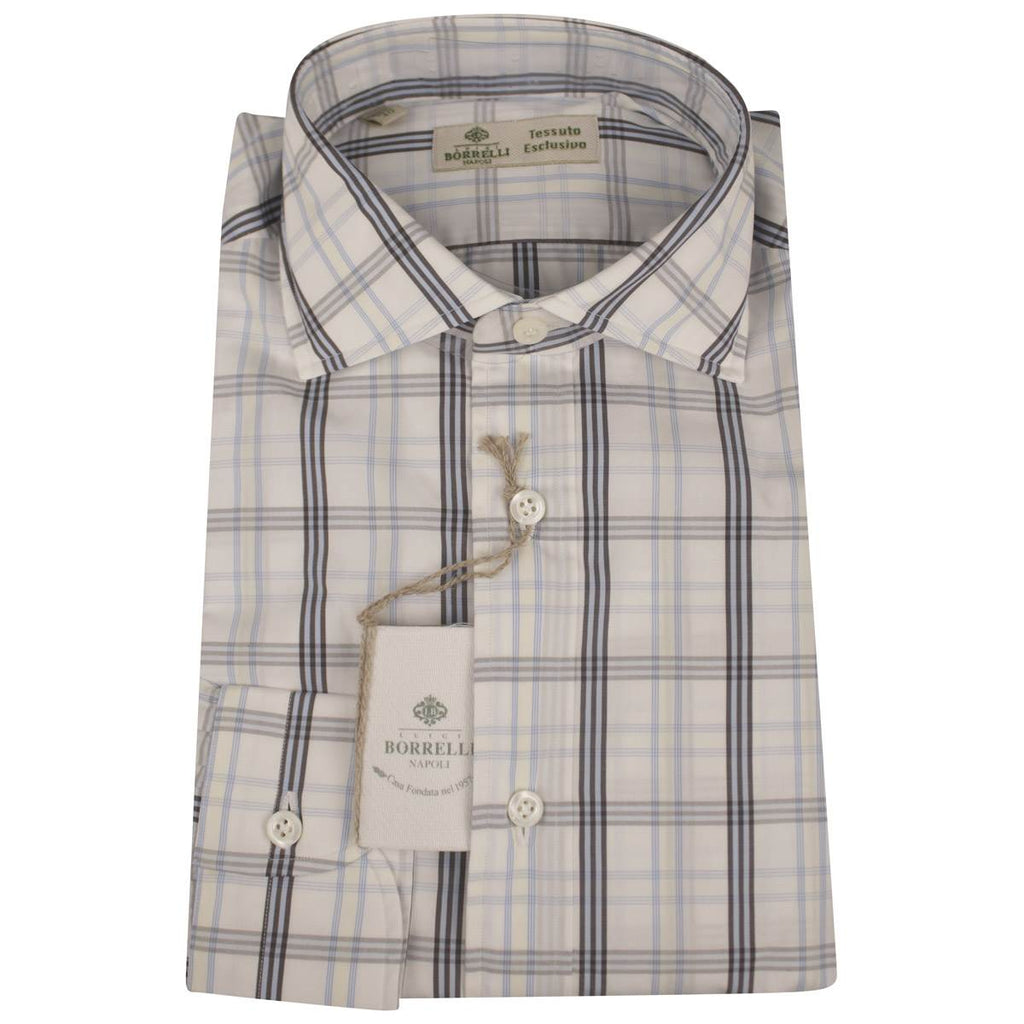 LUIGI BORRELLI Multicolor Cotton Shirt