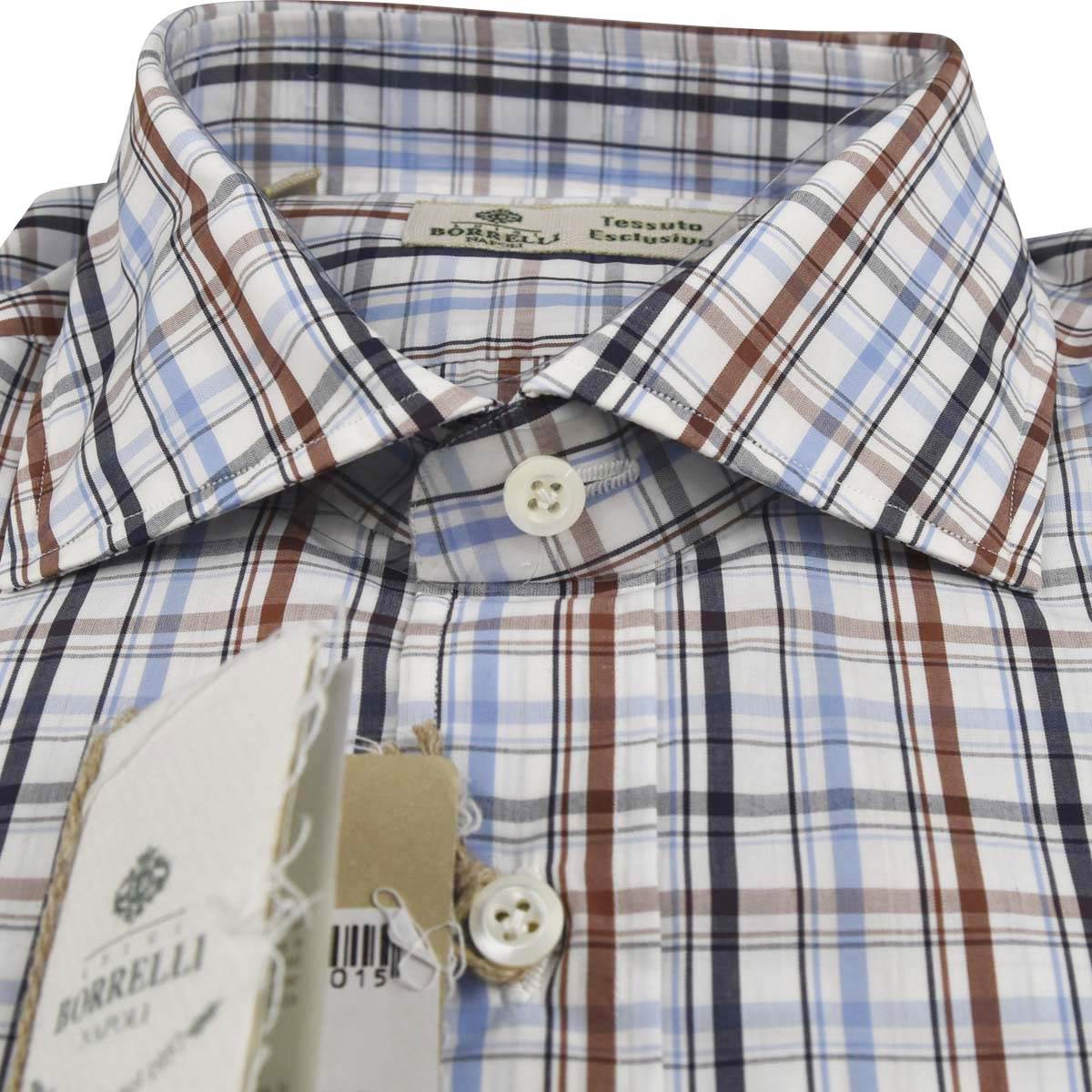 LUIGI BORRELLI Multicolor Cotton Shirt
