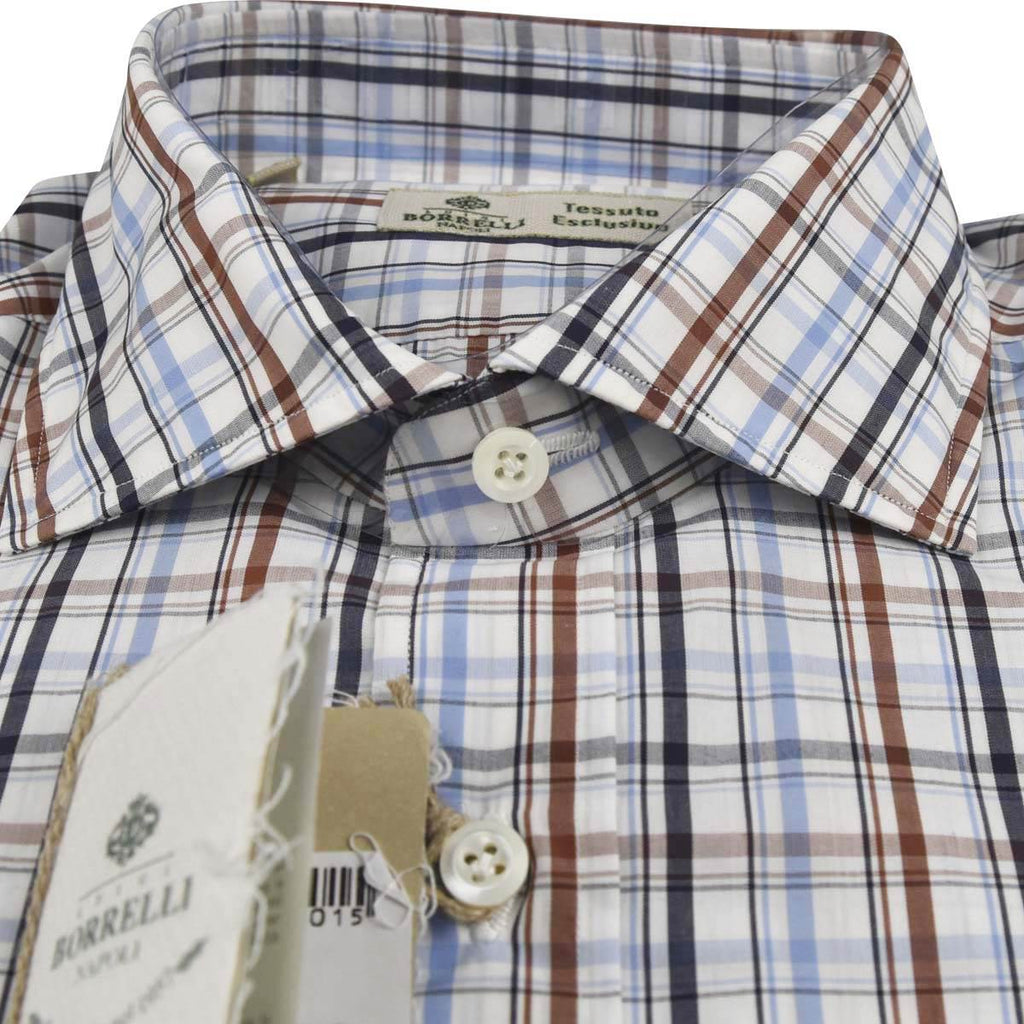 LUIGI BORRELLI Multicolor Cotton Shirt