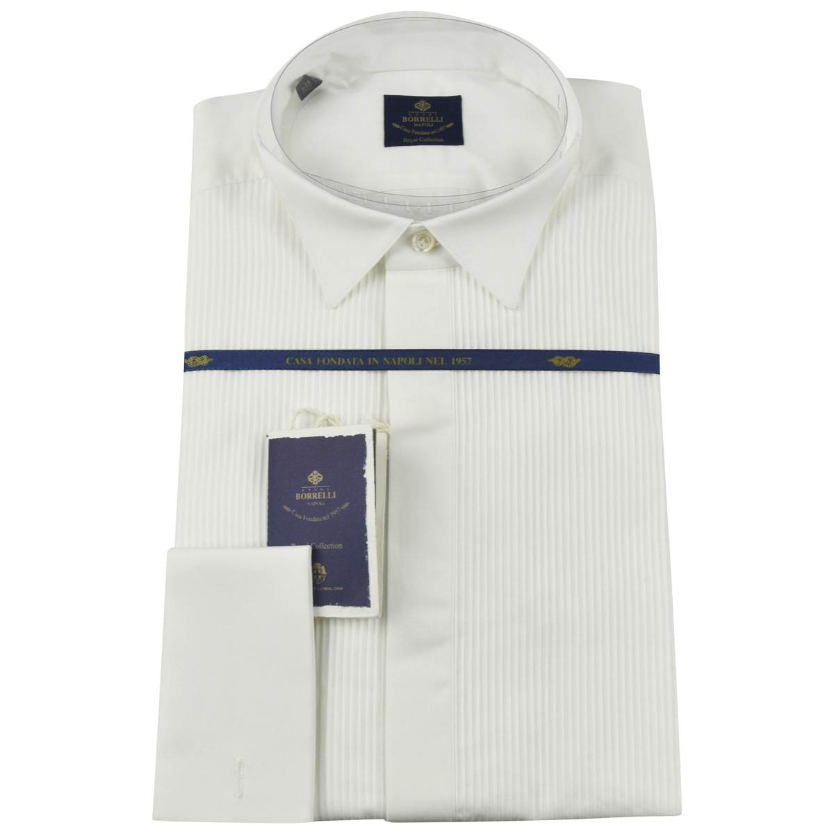 Luigi Borrelli LUIGI BORRELLI White Cotton Shirt White 000