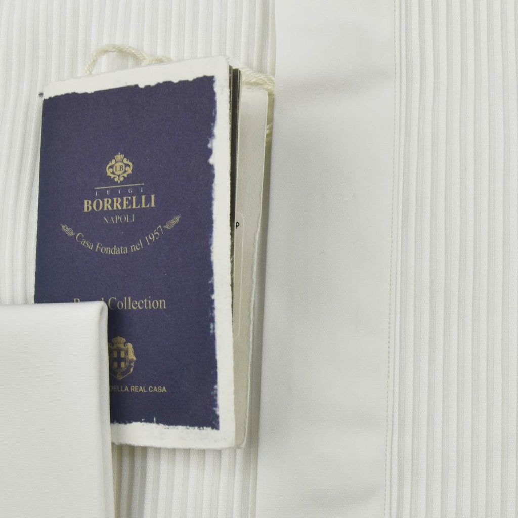 Luigi Borrelli LUIGI BORRELLI White Cotton Shirt White 001