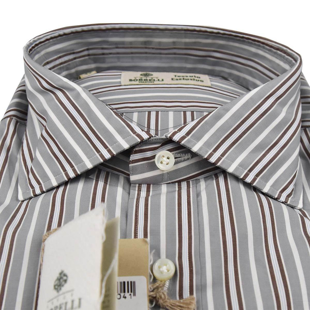 LUIGI BORRELLI Multicolor Cotton Shirt