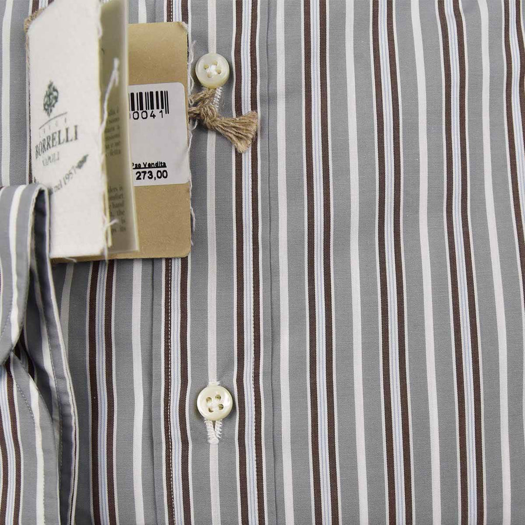 LUIGI BORRELLI Multicolor Cotton Shirt