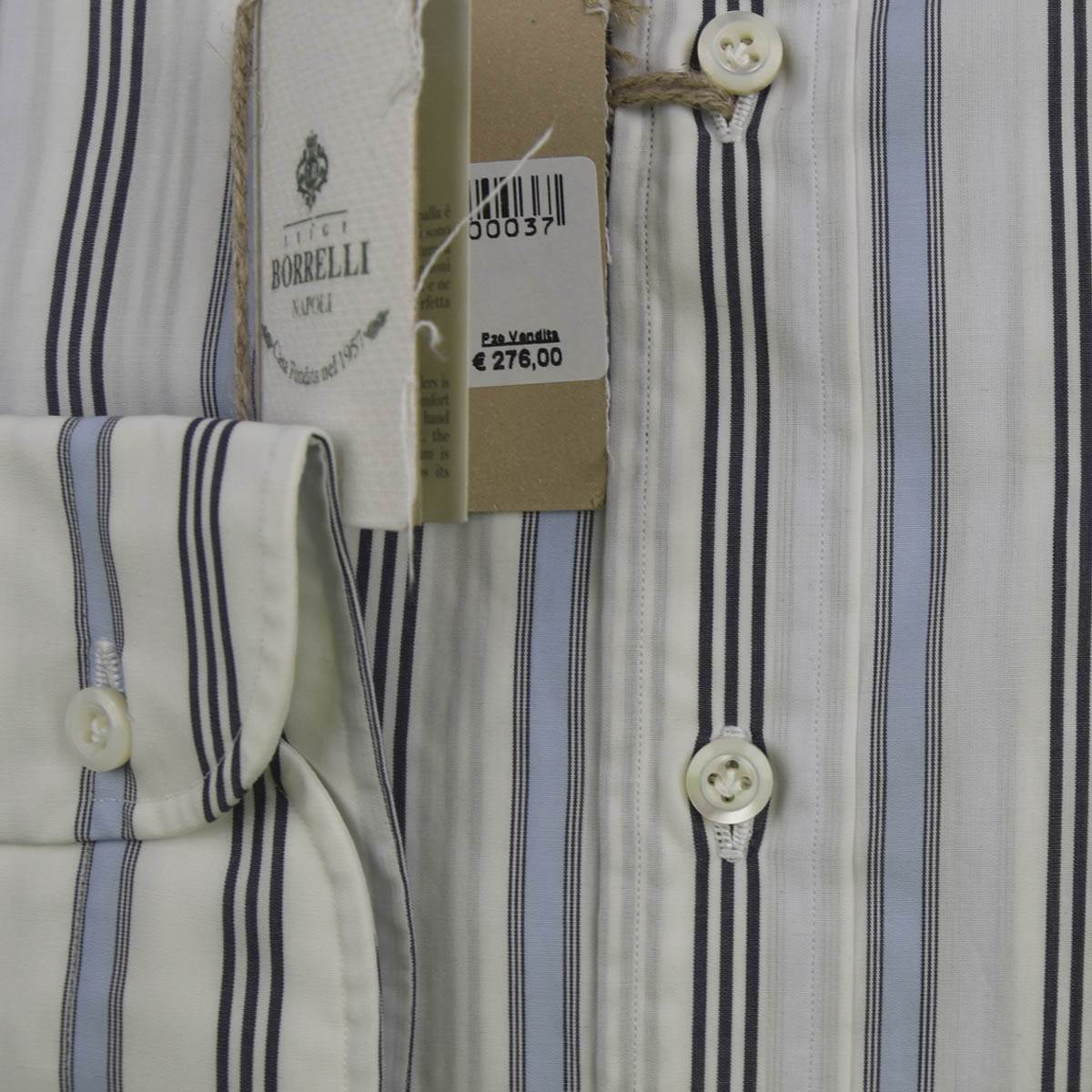 Luigi Borrelli LUIGI BORRELLI Multicolor Cotton Shirt Multicolor 001
