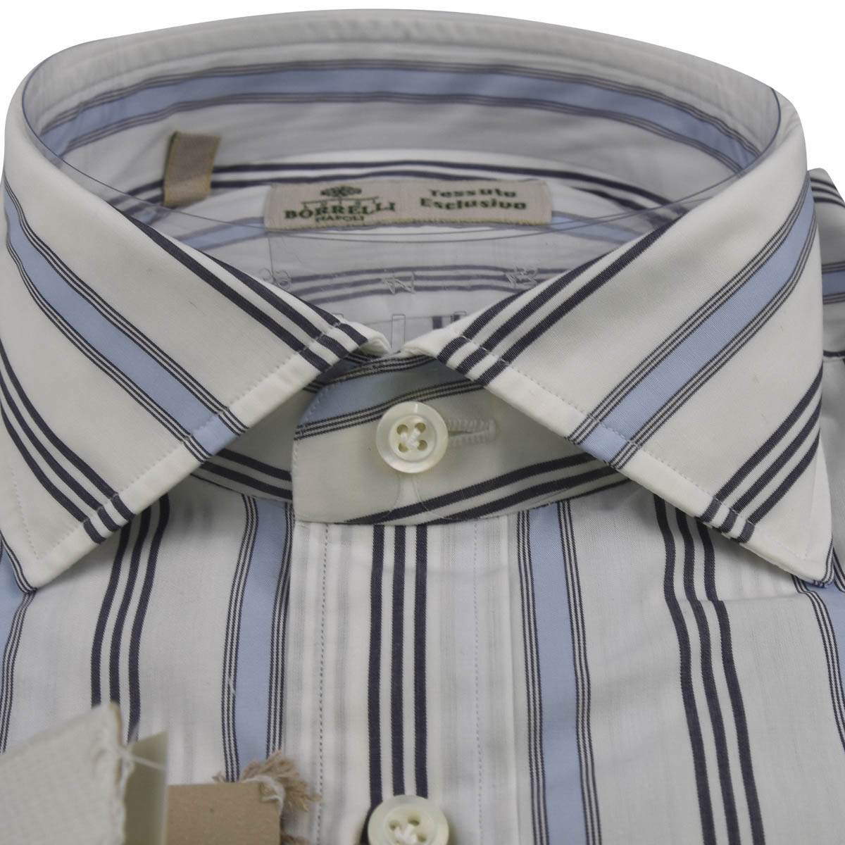 LUIGI BORRELLI Multicolor Cotton Shirt