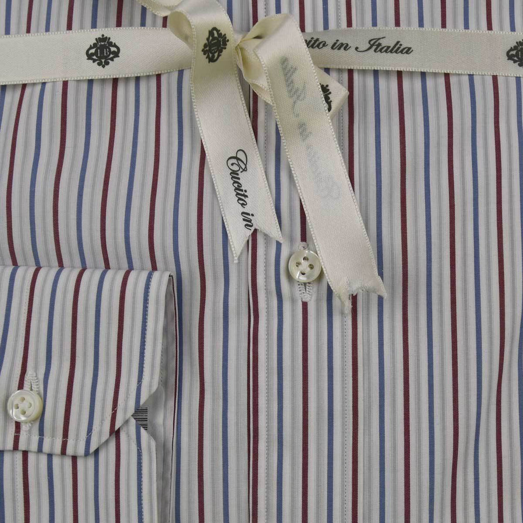 LUIGI BORRELLI Multicolor Cotton Shirt
