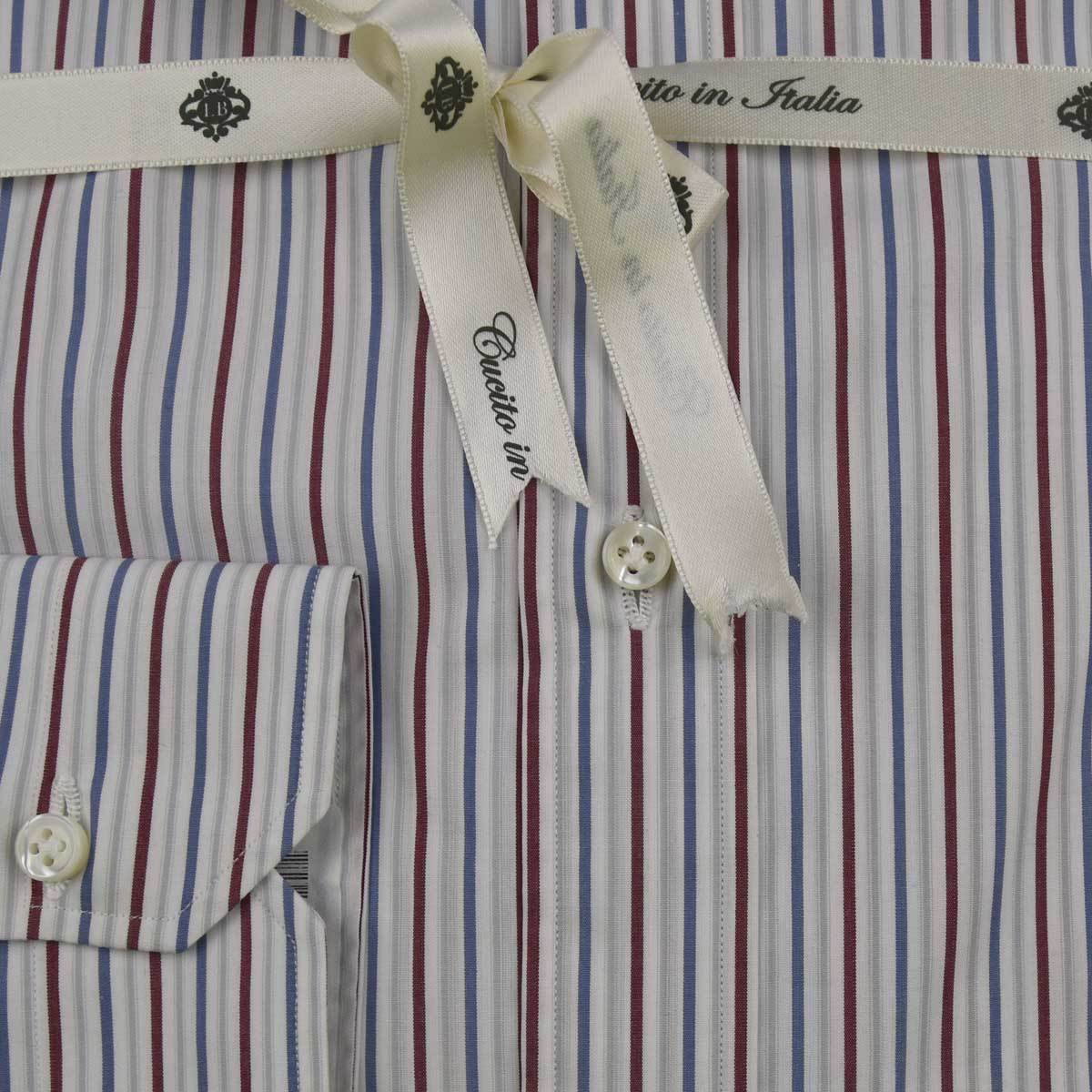 LUIGI BORRELLI Multicolor Cotton Shirt