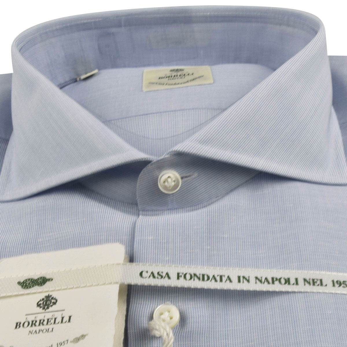 LUIGI BORRELLI Multicolor Cotton Shirt