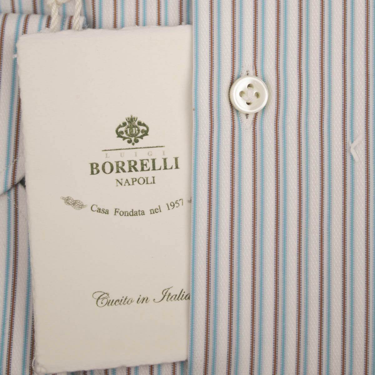 Luigi Borrelli LUIGI BORRELLI Multicolor Cotton Shirt Multicolor 001