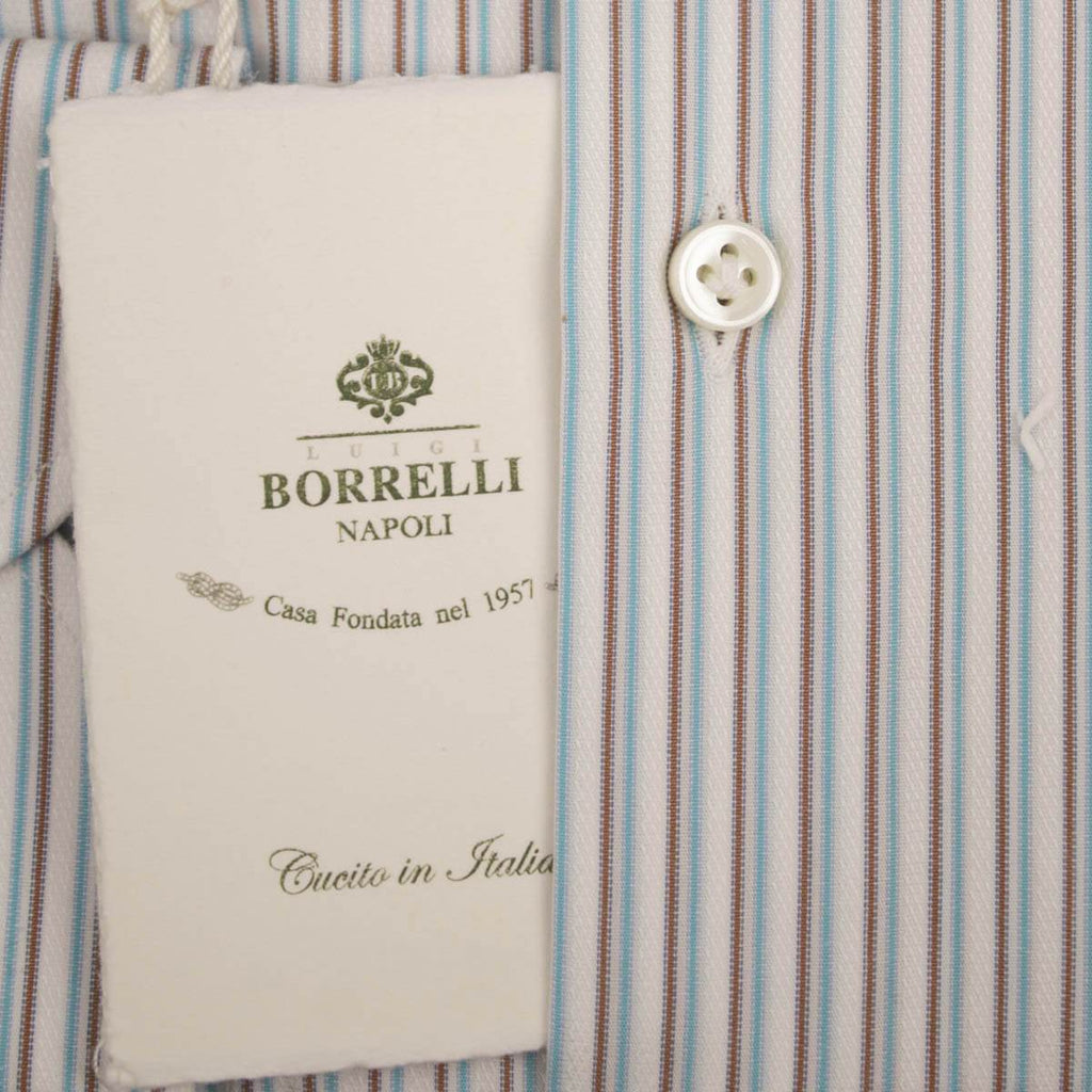 LUIGI BORRELLI Multicolor Cotton Shirt