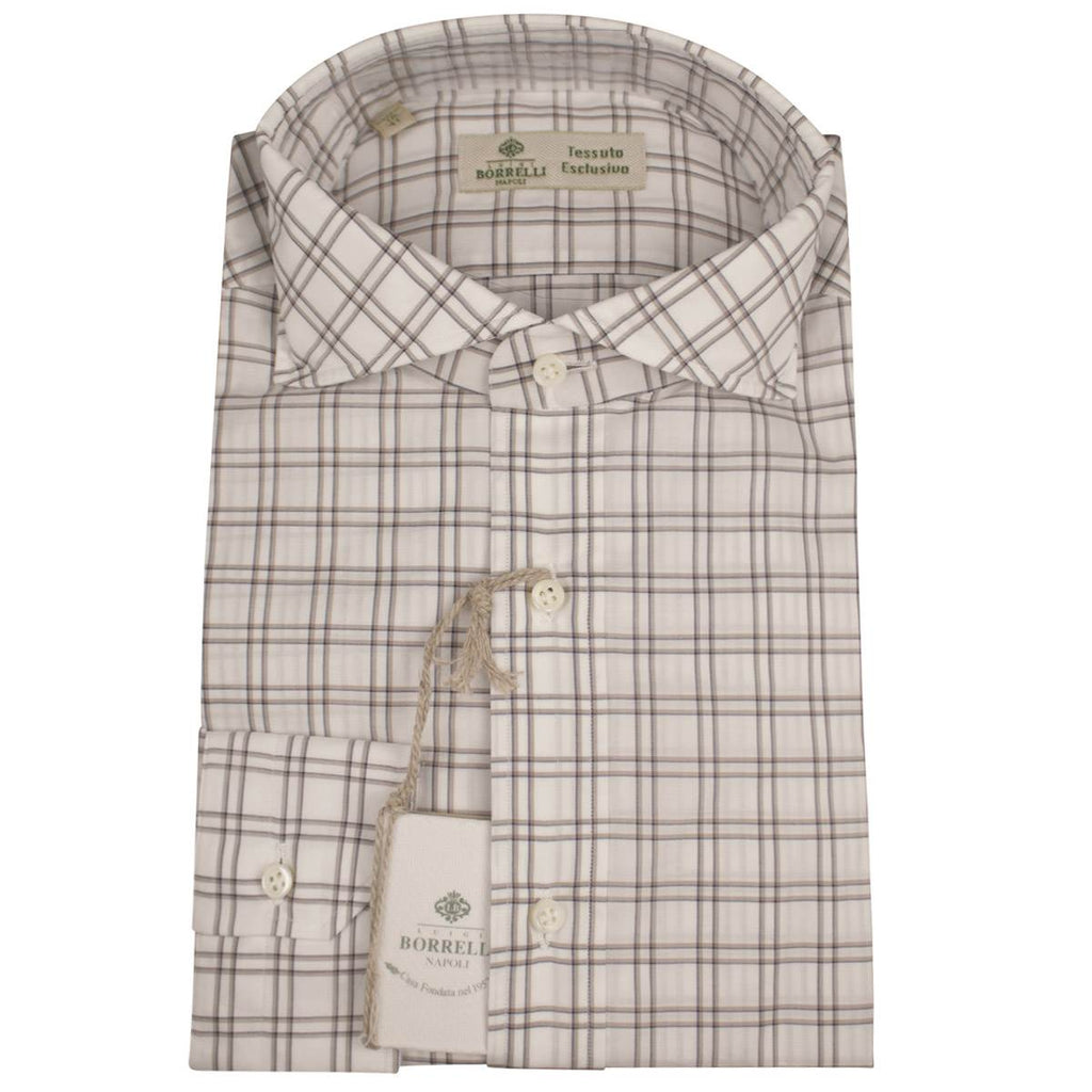 LUIGI BORRELLI Multicolor Cotton Shirt