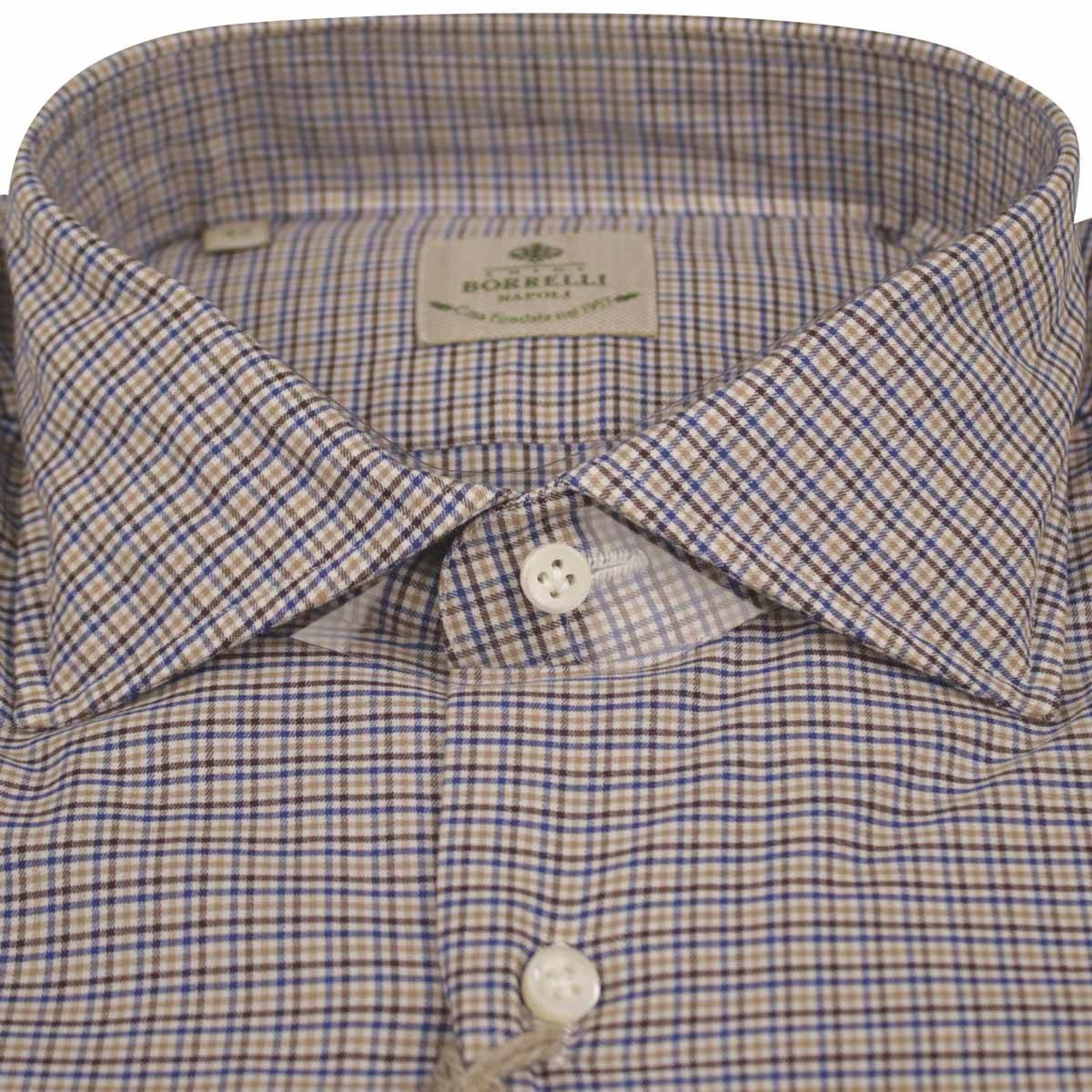LUIGI BORRELLI Multicolor Cotton Shirt