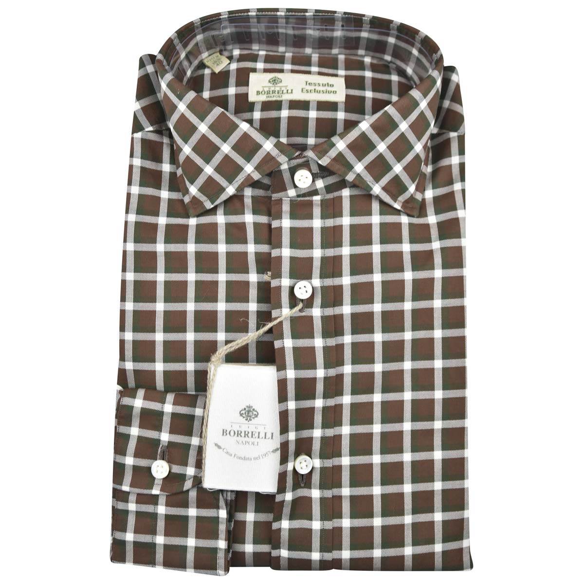 LUIGI BORRELLI Multicolor Cotton Shirt