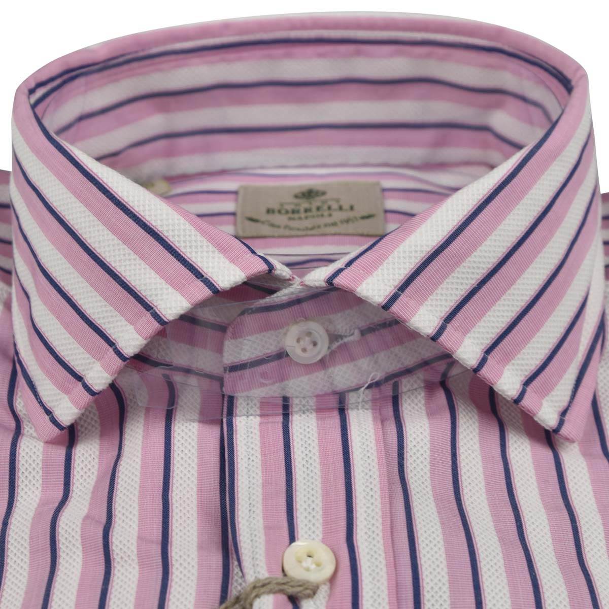 LUIGI BORRELLI Multicolor Cotton Shirt