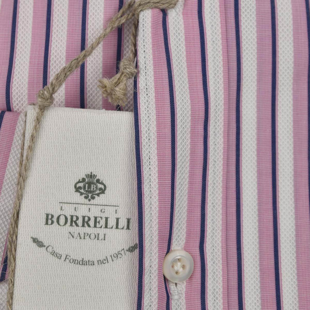 LUIGI BORRELLI Multicolor Cotton Shirt