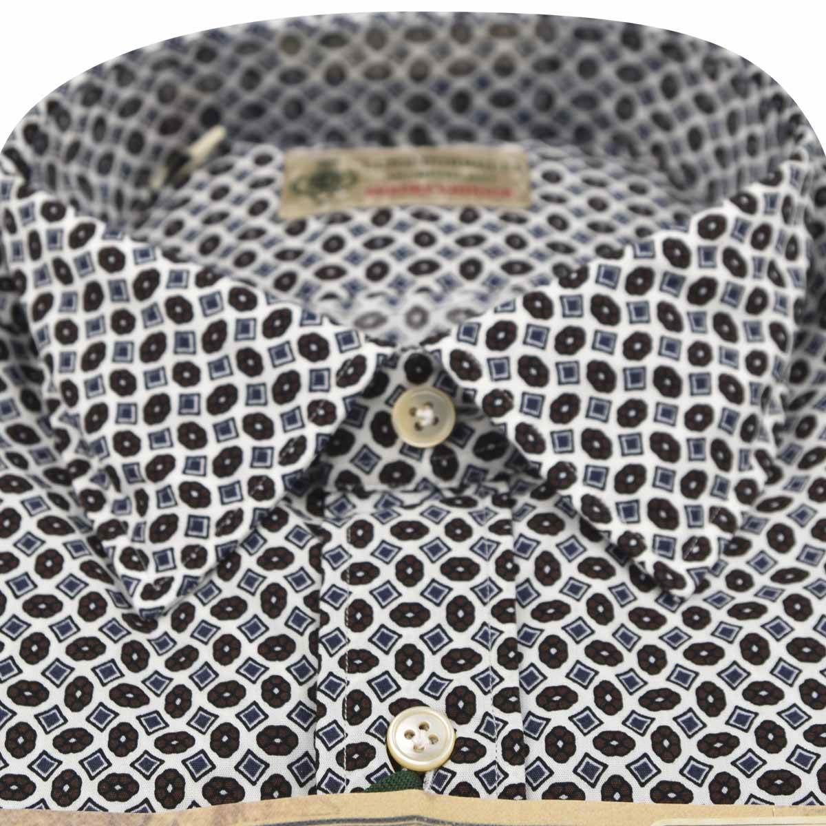 LUIGI BORRELLI Multicolor Cotton Shirt